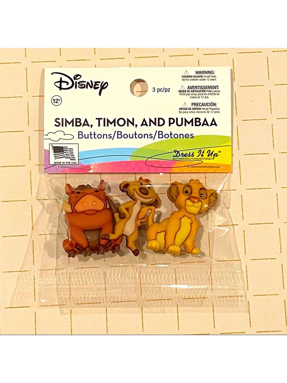 2 for $30 The Lion King Buttons